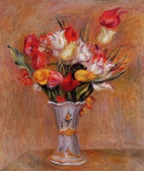 Pierre Auguste Renoir : Tulips